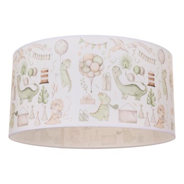 Plafonnier pour chambre d'enfant KIDS ROOM 1xE27/60W/230V Ø 40 cm motif dinosaure