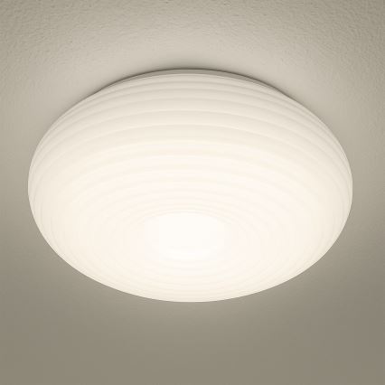 Plafonnier PULSO 3xE27/15W/230V Ø 42 cm, blanc