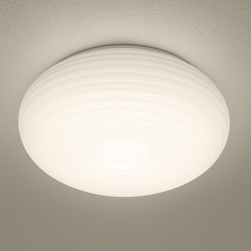 Plafonnier PULSO 3xE27/15W/230V Ø 42 cm, blanc