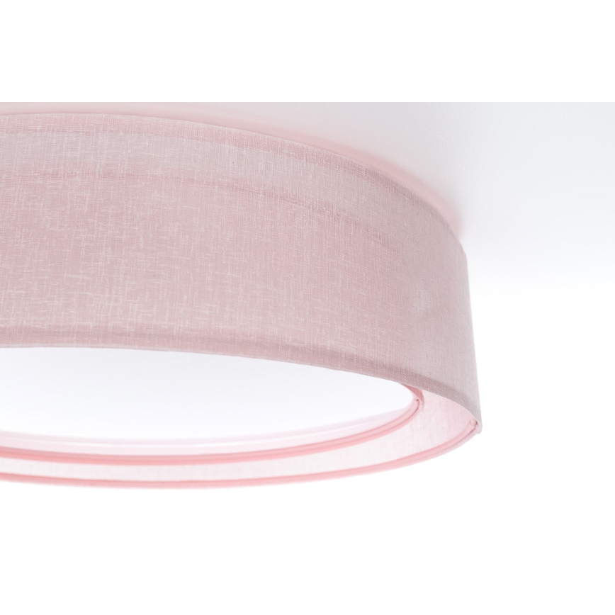 Plafonnier PURO 2 x E27, 40 W, 230 V, Ø 60 cm, rose