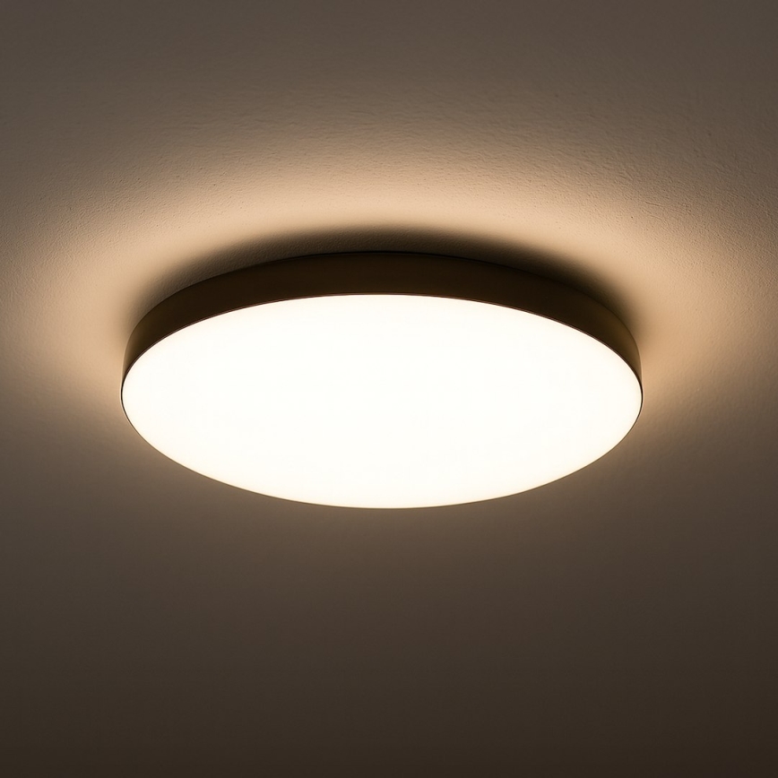 Plafonnier salle de bain MAYA LED/15W/230V d. 33 cm IP44 noir