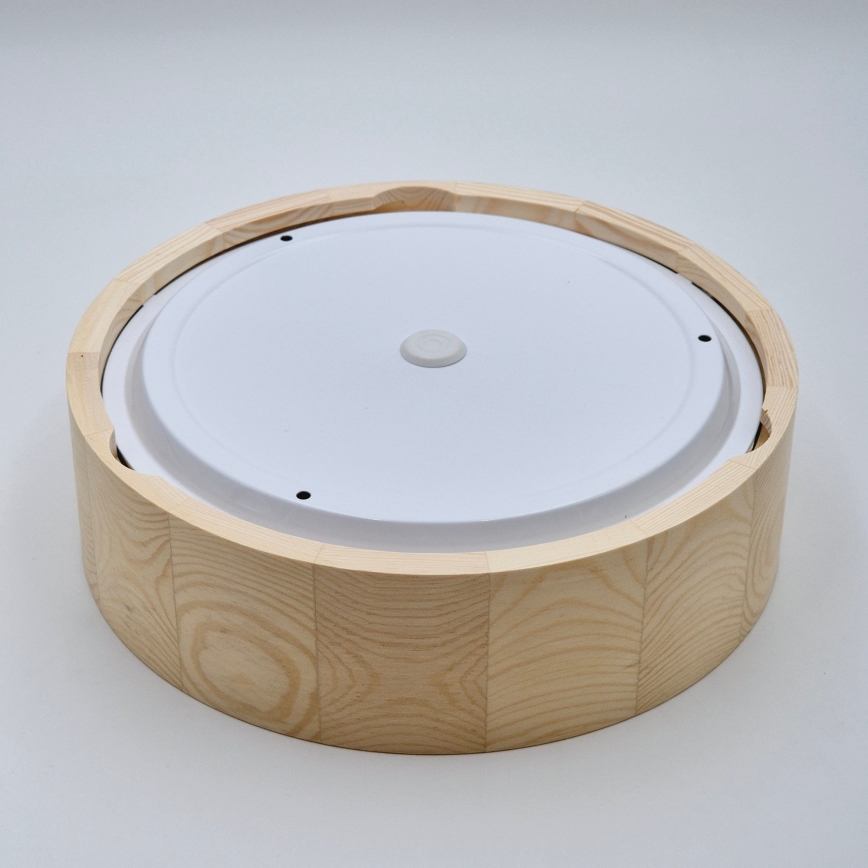 Plafonnier de salle de bain NATURAL 2xE27/15W/230V IP54 pin ? 27 cm