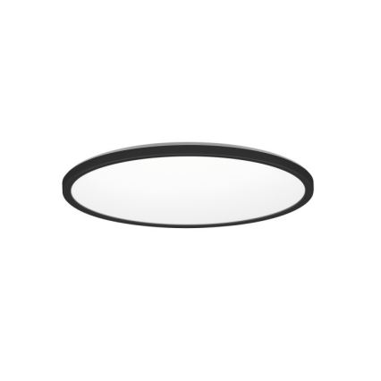 Plafonnier salle de bain NIVERA LED/12W/230V IP54 3000/4000/6000K d. 22,5 cm noir
