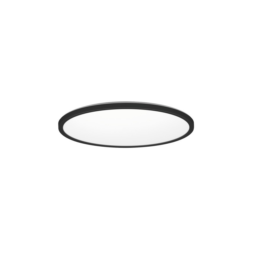Plafonnier salle de bain NIVERA LED/12W/230V IP54 3000/4000/6000K d. 22,5 cm noir