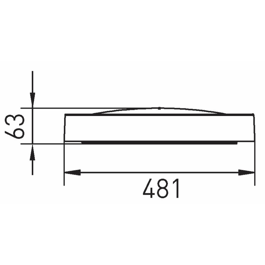Plafonnier SAMER LED/32W/230V 4000K