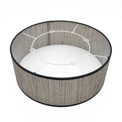 Plafonnier SIRJA 2xE27/15W/230V Ø 35 cm brun