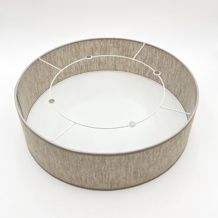 Plafonnier SIRJA 2xE27/15W/230V Ø 45 cm beige