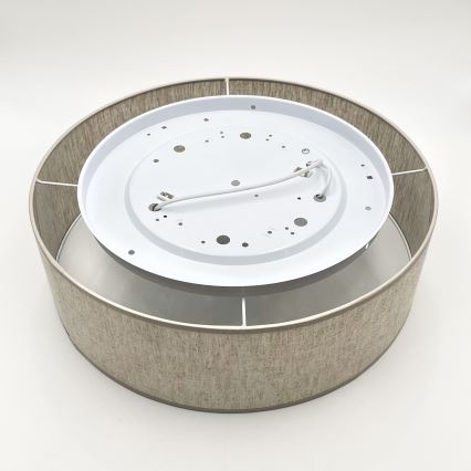 Plafonnier SIRJA 2xE27/15W/230V Ø 45 cm beige