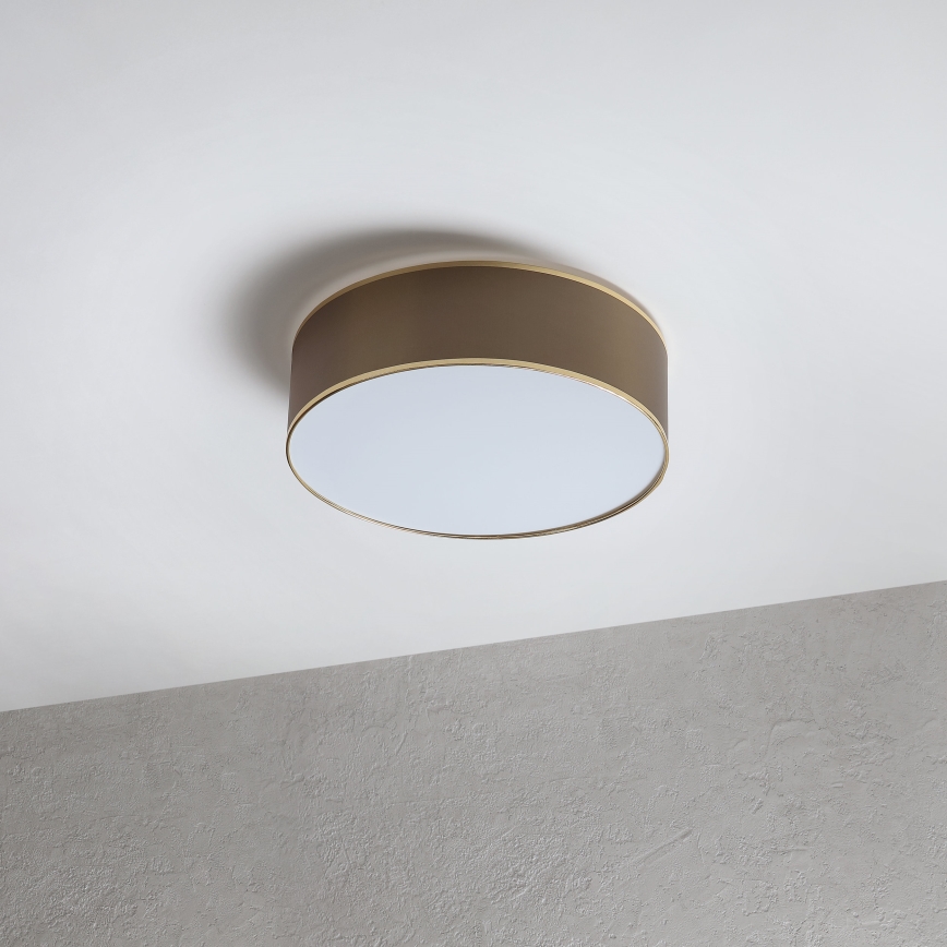 Plafonnier SIRJA 2xE27/15W/230V Ø 45 cm brun/doré