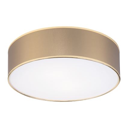 Plafonnier SIRJA 2xE27/15W/230V Ø 45 cm brun/doré