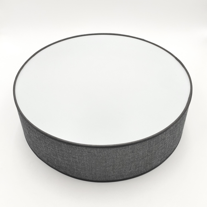 Plafonnier SIRJA 2xE27/15W/230V Ø 45 cm gris