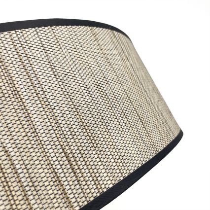 Plafonnier SIRJA 2xE27/15W/230V Ø 45 cm marron