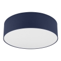 Plafonnier SIRJA PASTEL 2xE27/15W/230V Ø 45 cm, bleu foncé