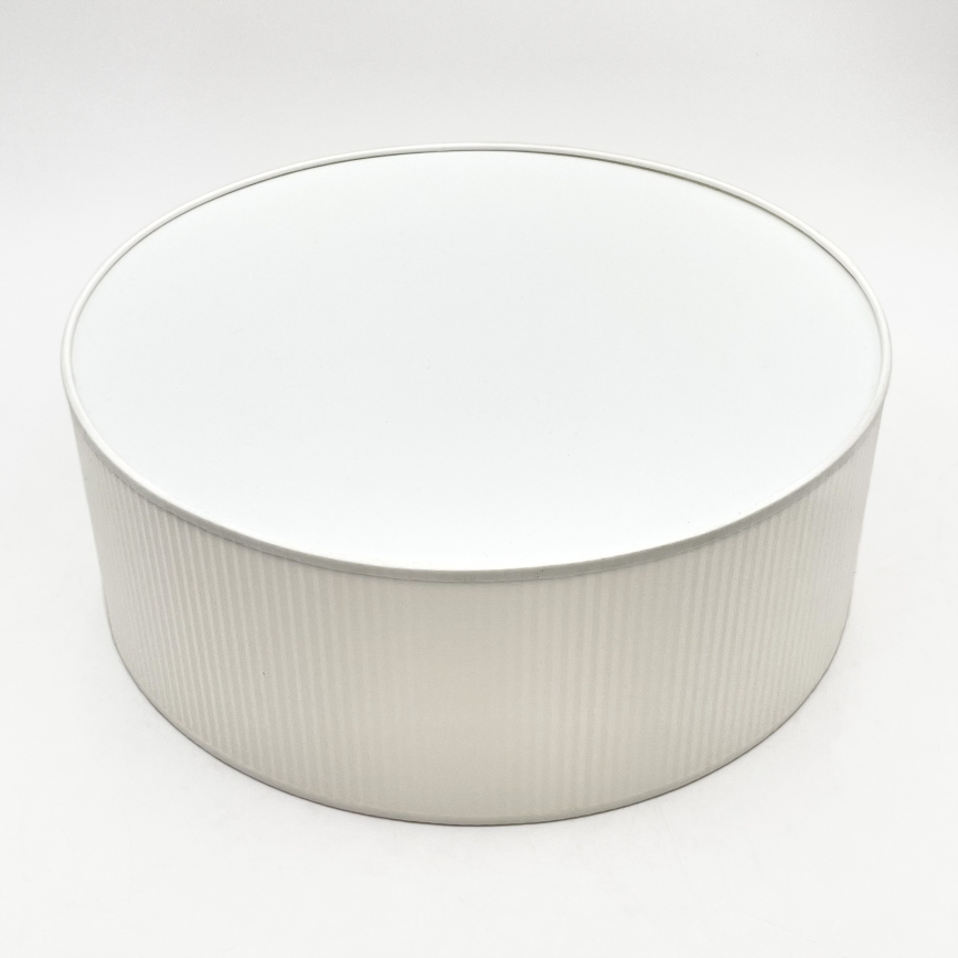Plafonnier SIRJA PLISADO 2xE27/15W/230V Ø 35 cm blanc