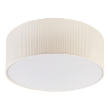 Plafonnier SIRJA PLISADO 2xE27/15W/230V Ø 35 cm crème