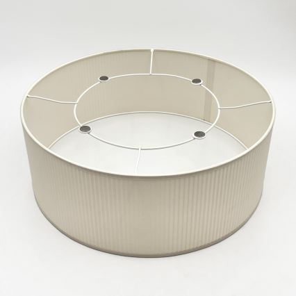 Plafonnier SIRJA PLISADO 2xE27/15W/230V Ø 35 cm crème