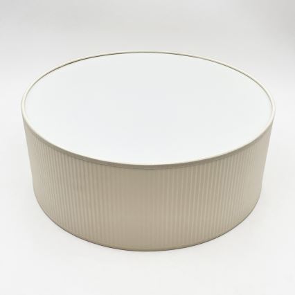 Plafonnier SIRJA PLISADO 2xE27/15W/230V Ø 35 cm crème