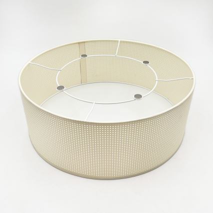 Plafonnier SIRJA PLISADO 2xE27/15W/230V Ø 35 cm crème
