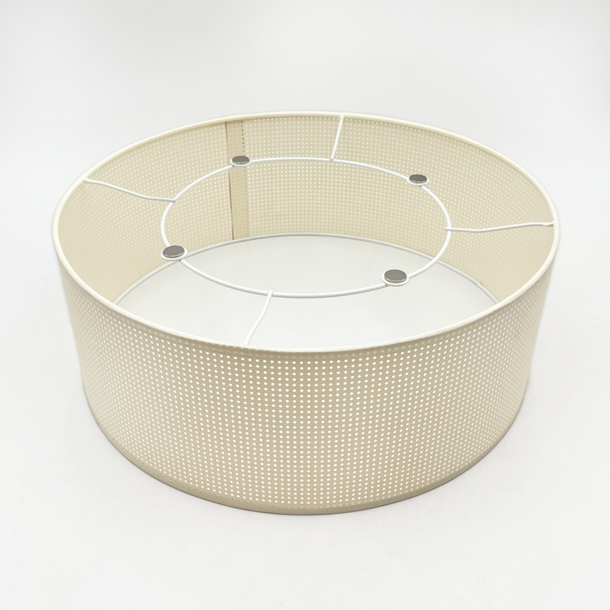 Plafonnier SIRJA PLISADO 2xE27/15W/230V Ø 35 cm crème