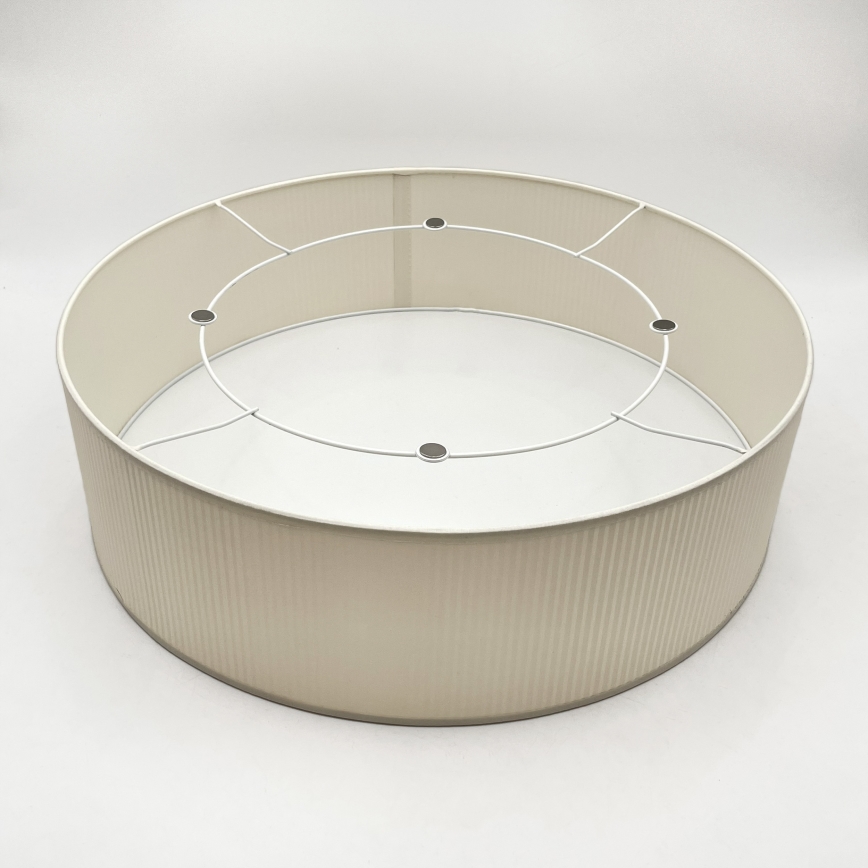 Plafonnier SIRJA PLISADO 4xE27/15W/230V Ø 45 cm couleur crème