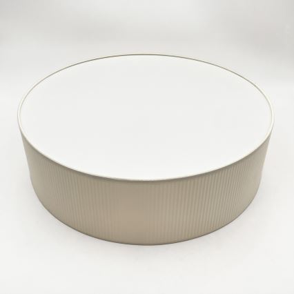 Plafonnier SIRJA PLISADO 4xE27/15W/230V Ø 45 cm couleur crème