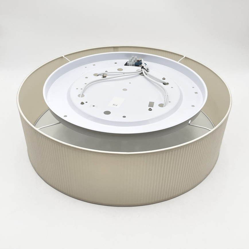 Plafonnier SIRJA PLISADO 4xE27/15W/230V Ø 45 cm couleur crème