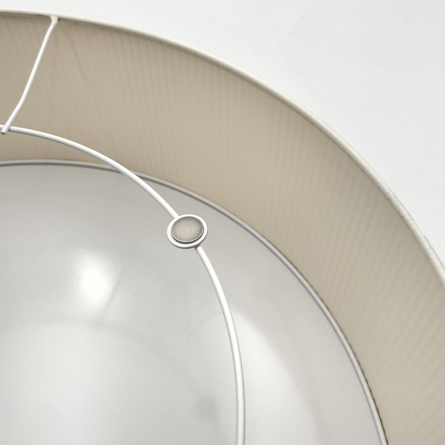 Plafonnier SIRJA PLISADO 4xE27/15W/230V Ø 45 cm couleur crème