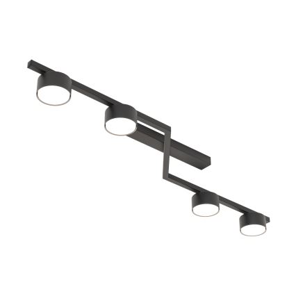 Plafonnier SKAN 4xGX53/12W/230V noir