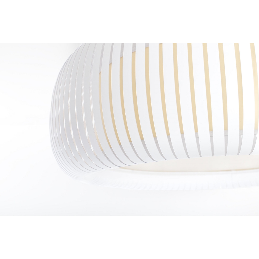 Plafonnier STRIPES 2xE27/40W/230V Ø 55 cm blanc/crème