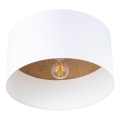 Plafonnier TELESTO 1xE27/15W/230V d. 35 cm blanc/beige