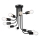 Plafonnier TRINITY 10xE27/15W/230V noir