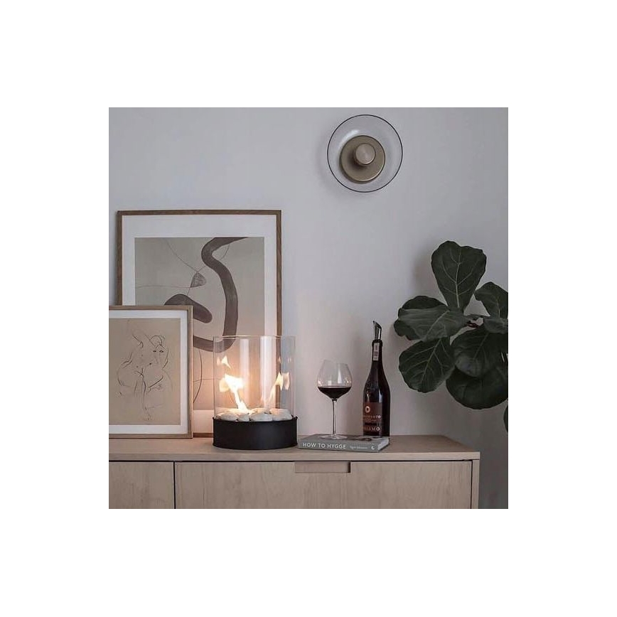 Planika - BIO-Kamin 36,3x25,1 cm 2,5kW schwarz