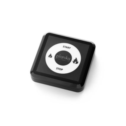 Planika - Camino a bioetanolo da incasso con telecomando 19,1x38 cm 2,5kW/230V nero