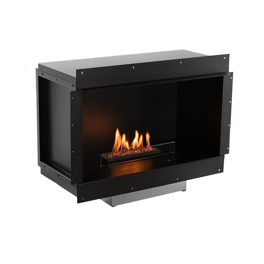 Planika Senso Fireplace BEV- Cheminée encastrée SENSO BIO 56,2x75 cm 2,5kW+ télécommande