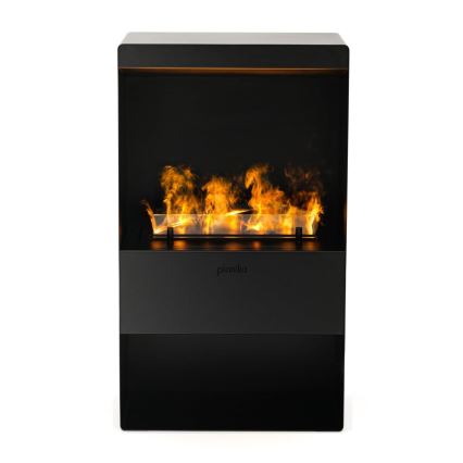 Planika - Cheminée à vapeur d'eau avec télécommande 83x48 cm 125W/230V noir