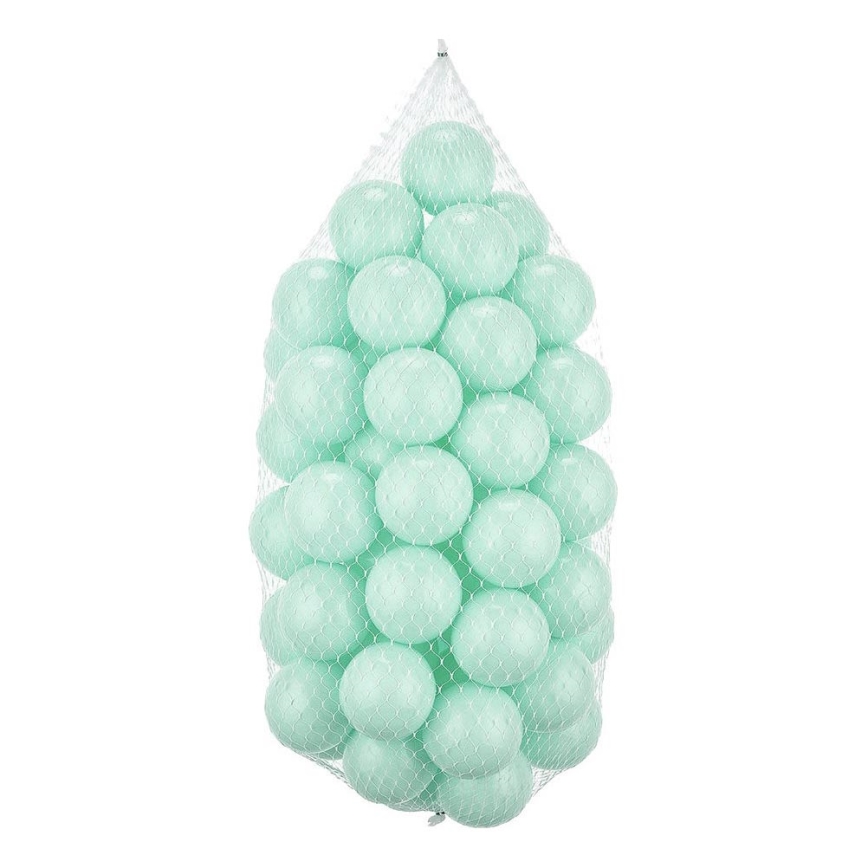 Plastik-Spielbälle 50 Stk. d 7 cm Minze
