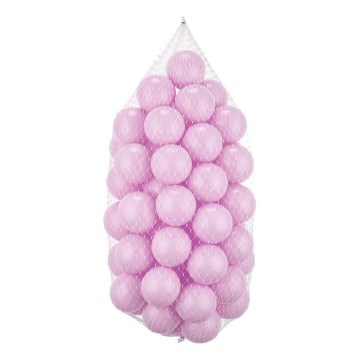 Plastik-Spielbälle 50 Stk. d 7 cm rosa