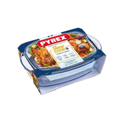 Plat à gratin avec couvercle PYREX 6,7 l
