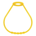 Poignée suspension plastique jaune