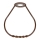 Poignée suspension plastique marron