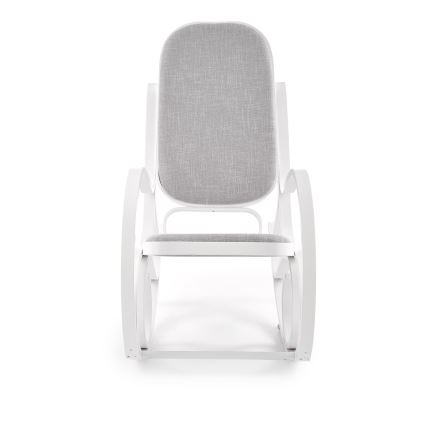 Poltrona a dondolo MAX BIS 95x52 cm grigia