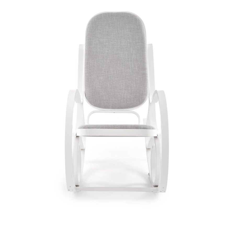 Poltrona a dondolo MAX BIS 95x52 cm grigia