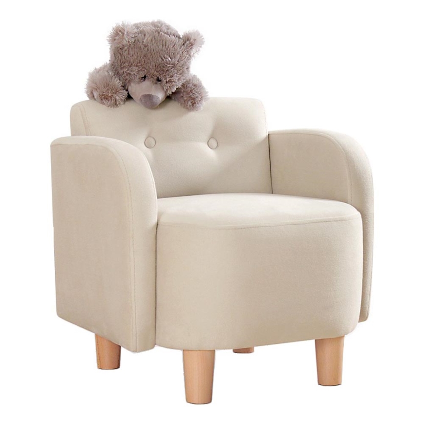 Poltroncina per bambini DORY crema