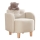 Poltroncina per bambini DORY crema