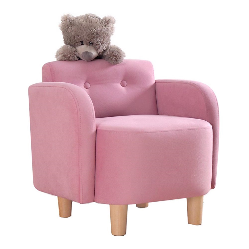 Poltroncina per bambini DORY rosa