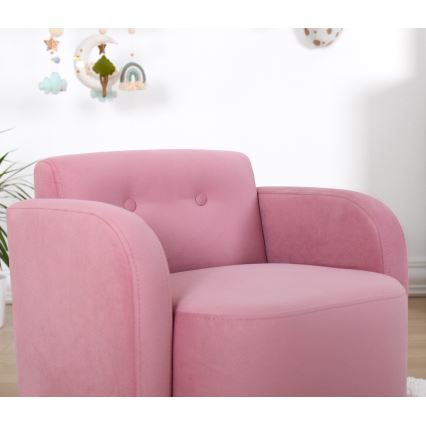 Poltroncina per bambini DORY rosa