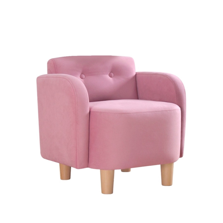 Poltroncina per bambini DORY rosa