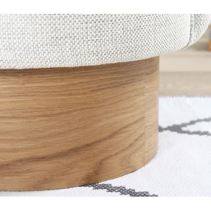 Poltroncina per bambini RIKI 40x47 cm grigio chiaro