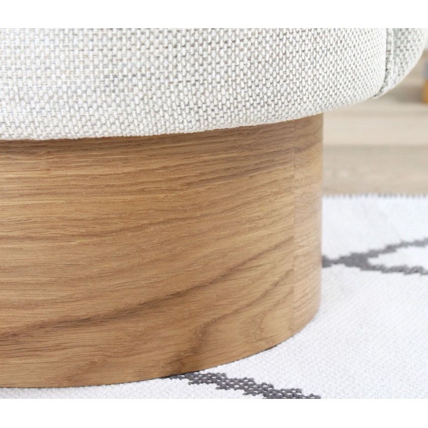 Poltroncina per bambini RIKI 40x47 cm grigio chiaro