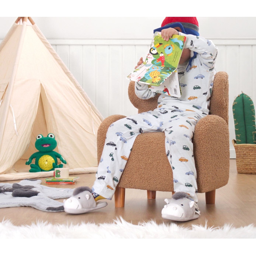 Poltroncina per bambini TOBI marrone